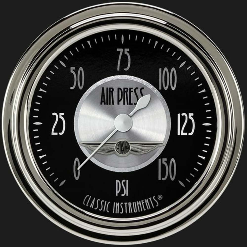 All American Tradition 2 5/8" Air Pressure Gauge AT318SLC