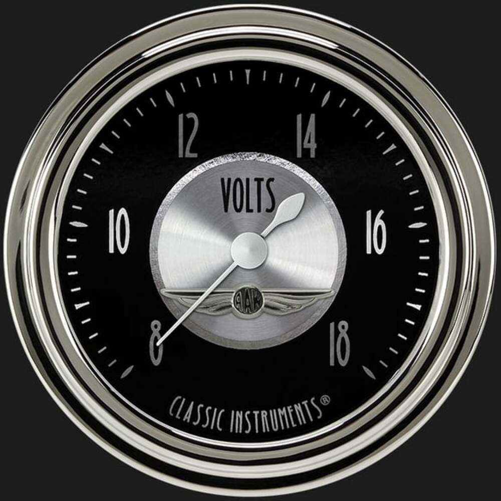All American Tradition 2 5/8" Voltage Gauge AT330SLC
