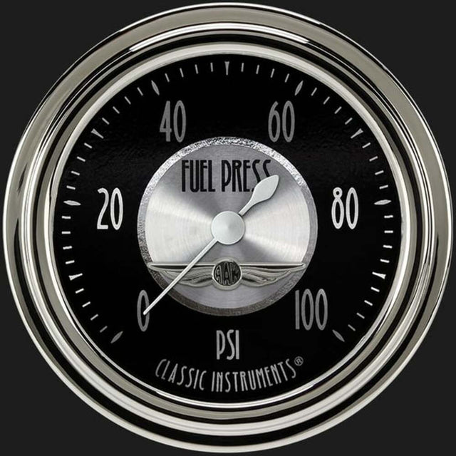 All American Tradition 2 5/8" Fuel Pressure Gauge, 100 psi AT346SLC