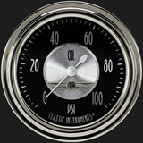 All American Tradition 2 5/8" Oil Pressure Gauge AT381SLC