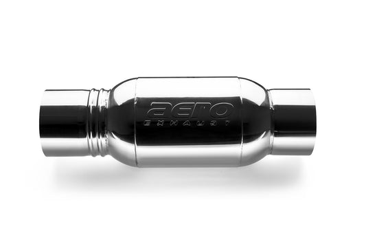 AERO Turbine Performance Muffler Polished 304 Grade Stainless Steel-AT5050-JHPR