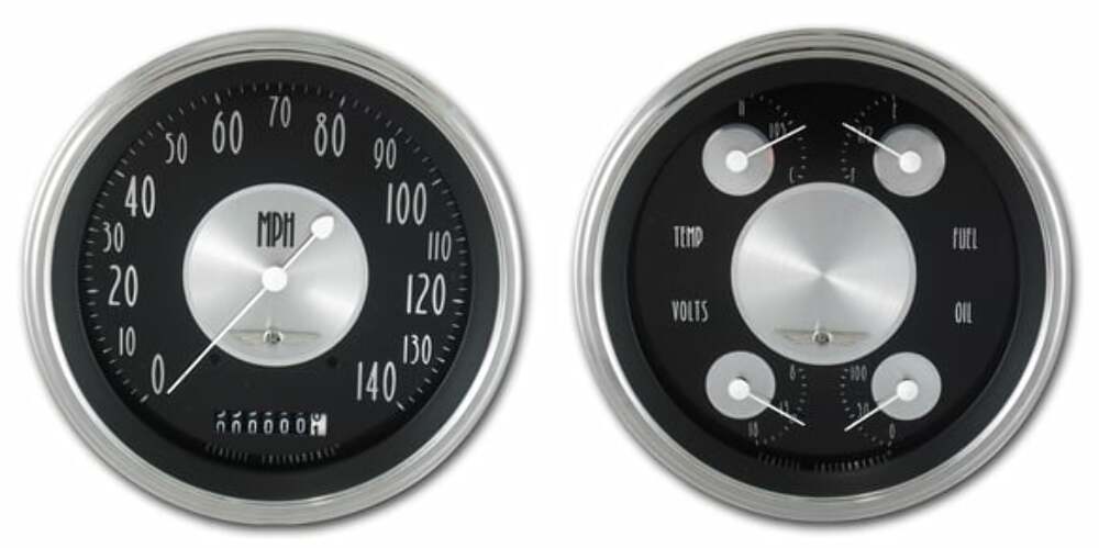 Classic Instruments analog dash gauge set