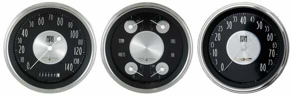 Classic Instruments analog dash gauge set