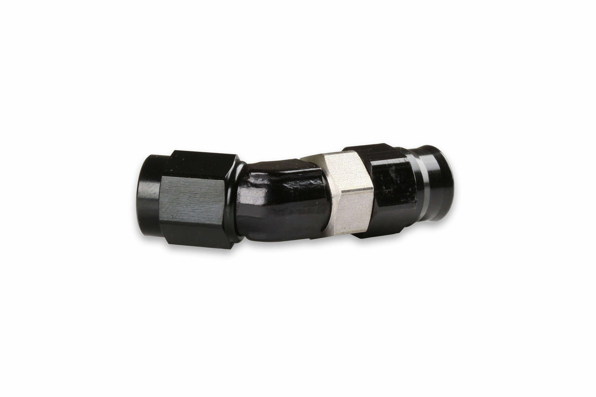 Adj. Low Profile 45 Degree Speed-Seal Hose End, -3 Hose Size - AT604533ERL AN fitting