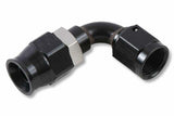 Adj. Tube 90 Degree Speed-Seal Hose End-8 Hose Size,8 Nut Size-AT609238ERL AN fitting