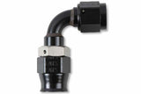 Adj. Tube 90 Degree Speed-Seal Hose End-8 Hose Size,8 Nut Size-AT609238ERL AN fitting