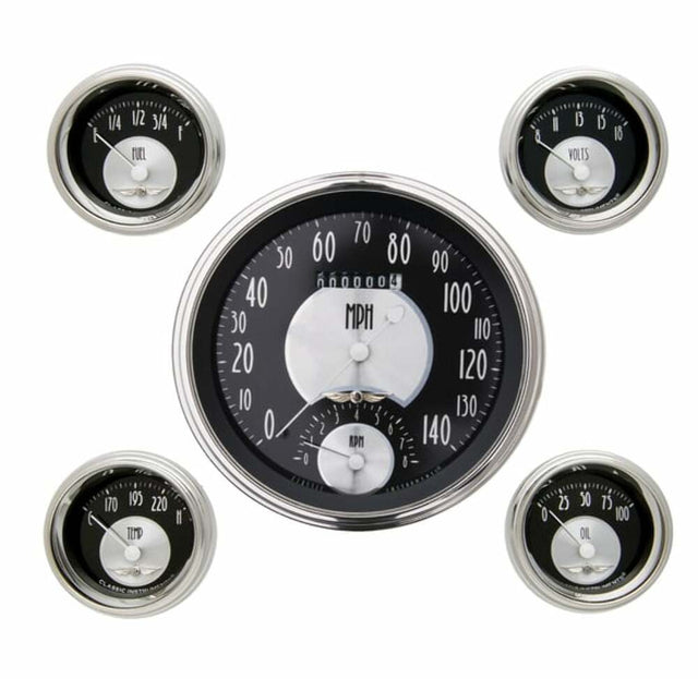 Classic Instruments analog dash gauge set