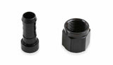Auto-Crimp Hose End - Straight - Size -6 - Black - AT700106ERL AN fitting