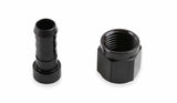 Earls Auto-Crimp Hose End - Straight - Size -8 - Black - AT700108ERL