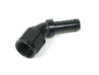 Auto-Crimp Hose End - 45 Degree - Size -16 - Black - AT704616ERL AN fitting aluminum