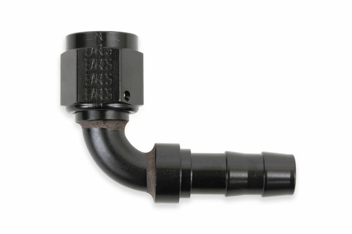 Earls Super Stock&trade; 90 Degree -10 Female to 5/8 Barb - AT709111ERL