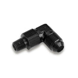 90 Degree -6 AN Male to 1/4 NPT Male Swivel - AT922106ERL
