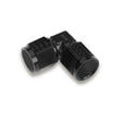 90 Degree -3 AN Female to Female Swivel - AT934103ERL AN fitting black aluminum