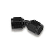 45 Degree -8 AN Female to Female Swivel - AT939208ERL AN fitting black aluminum