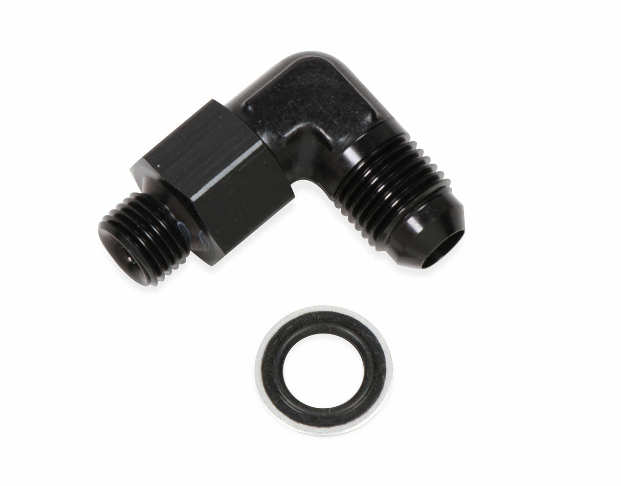 Earls 90 Degree -6 AN Male to 12mm x 1.25 Swivel - AT949091ERL