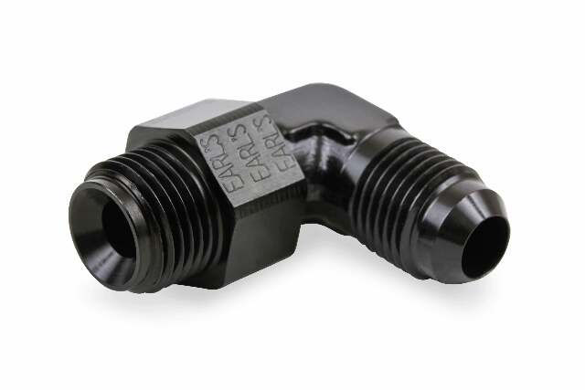 90 Degree -6 AN Male to 5/8-18 Inverted Flare Male Swivel - AT949096ERL