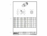 Straight Male AN -10 to 3/8 NPT - AT981611ERL
