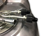Earls -6 AN Male to 14mm x 1.50 Female - Black - AT9894DBHERL