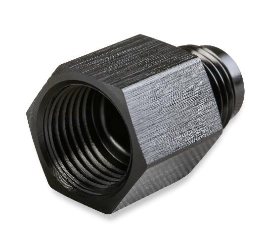 6 AN Male to 16mm x 1.50 Female - Black - AT9894DBJERL