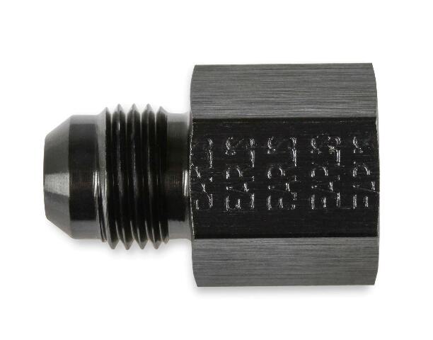6 AN Male to 16mm x 1.50 Female - Black - AT9894DBJERL