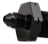 Earl's GM LS Oil Pressure Gauge Adapter Fittings - Black - AT9919BFJERL AN fitting