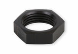 12 AN Bulkhead Nut - AT992412ERL AN fitting black aluminum