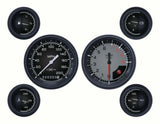 Classic Instruments analog dash gauge set black