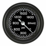 Classic analog gauge set black