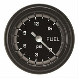 Classic analog gauge set black