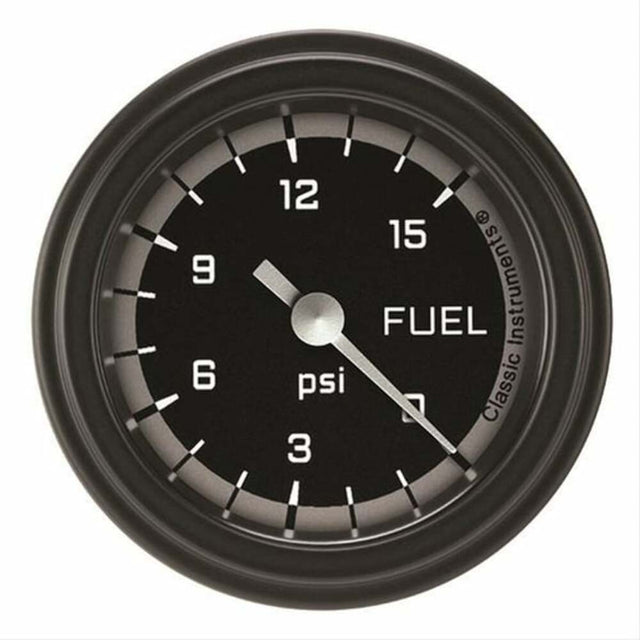 Classic analog gauge set black