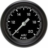 Classic analog gauge set black