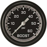 Classic analog gauge set black