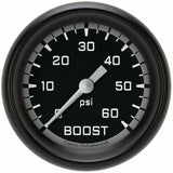 Classic analog gauge set black