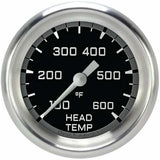 Classic analog gauge set black
