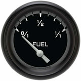 Classic Instruments fuel level analog gauge black