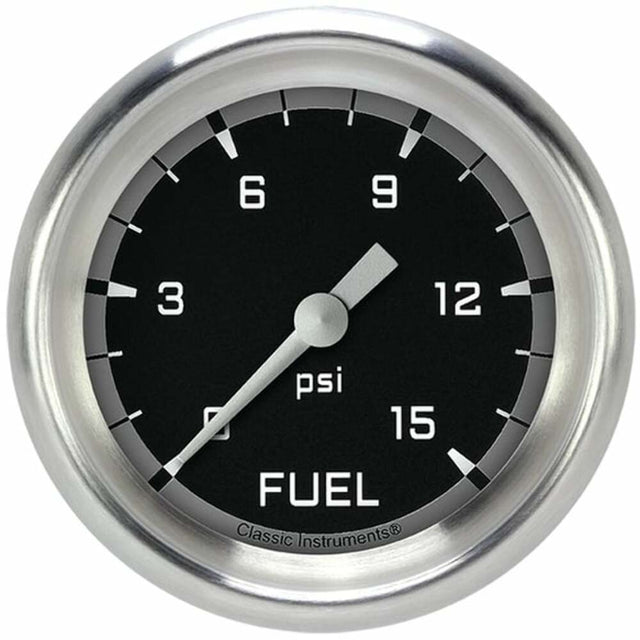 Classic analog gauge set black