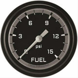 Classic analog gauge set black