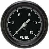 Classic analog gauge set black