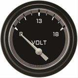 Classic Instruments voltmeter analog gauge black