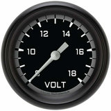 Classic Instruments voltmeter analog gauge black