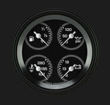 AutoCross Gray 3 3/8" Quad AX73GBLF