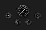 AutoCross Gray Five Gauge Set 154 AX154GBLF