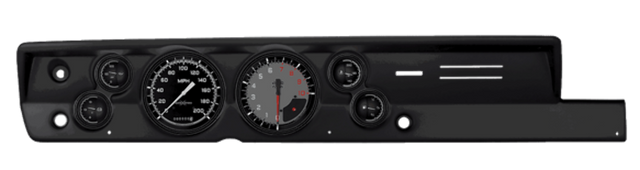 Classic Instruments AutoCross Gray Series short-sweep CDPB67AXG51BL