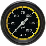 Classic analog gauge set black