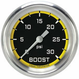 Classic analog gauge set black