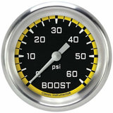 Classic analog gauge set black