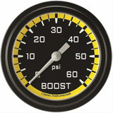 Classic analog gauge set black