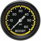 Classic analog gauge set black