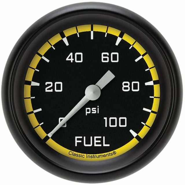 Classic analog gauge set black