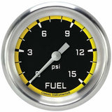 Classic analog gauge set black